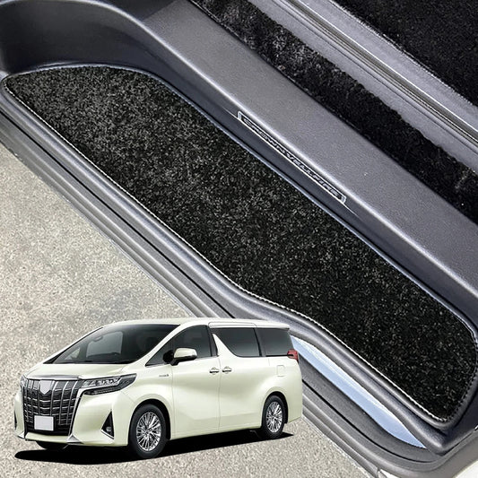 Toyota Alphard & Vellfire 30 Series Non-Slip Door Pedal Carpets – Front & Rear Foot Pads, AH30 Car Floor Protection Accessories